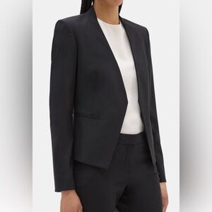 Theory Open Blazer Black (Size 00)